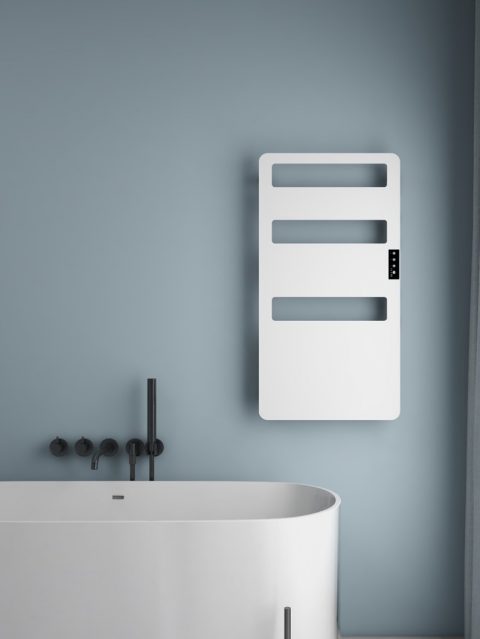 White Towel Rail