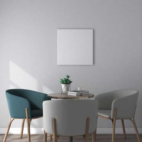 Frameless style Radiant Heater Available In More Sizes