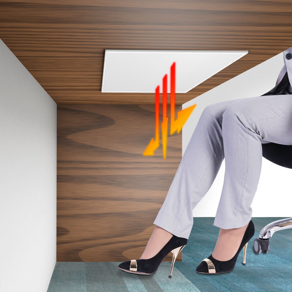 Desktop infrared heaters- Under Table Heater For Office - Image 2